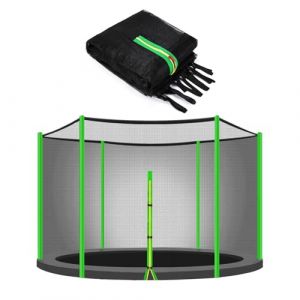 ULTRAPOWER SPORTS Filet de sécurité Rechange pour Trampoline 244cm 305cm 366cm 397cm 427cm - Vert 305cm 8 Barres (XinQi_01, neuf)