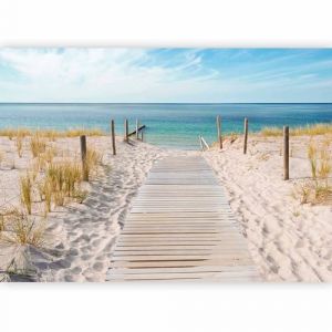 Papier peint murando intiss&eacute; 250x175 cm D&eacute;coration Murale XXL Poster Tableaux Muraux Tapisserie Photo Trompe l'oeil paysage nature mer plage c-A-0054-a-b (murando, neuf)