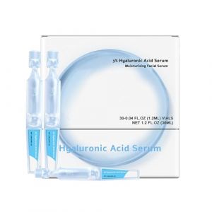 Acide hyaluronique Bleare, sérum à 3% d'acide hyaluronique, sérum hydratant à l'acide hyaluronique, sérum acide pour le visage, sérum à l'acide hyaluronique pur à usage unique, 1 boîte de 30 (1pcs) (SKZKK, neuf)