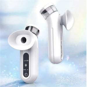 Vaporisateur oculaire portable à vapeur, brume chauffante for soulager la sécheresse oculaire, soin hydratant for les yeux, mini vaporisateur apaisant for hydrater et nettoyer les yeux (今世雅居, neuf)