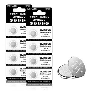 CR1620 Pile Bouton Batterie au Lithium 3V CR-1620 8 Piles【5 Ans Garantie】 (avmzvo shop, neuf)