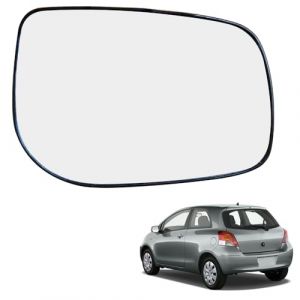 Ruolin Verre de R&eacute;troviseur Droit, R&eacute;troviseur de Voiture en Verre Chauffant R&eacute;troviseur Ext&eacute;rieur Droit Compatible avec Yaris 2006-2012 (Fenglan EU, neuf)