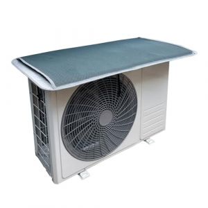 LXRHLIKG Housse Pompe a Chaleur, Protection Climatiseur Exterieur Magn&eacute;tique, Cache Climatiseur Ext&eacute;rieur Durable et Insonorisante, Toutes Saisons(Gray,110x55cm/43x22in) (LXRHLIKG, neuf)