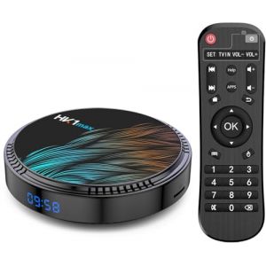 Sofobod Pi&ugrave; recente HK1 Max TV Box Upgrade Android 12.0 TV Box, 2 GB di RAM 16 GB ROM, 2.4G / 5G Dual Wi-FI, BT4.0, 4K H.265 Decodifica HDR Set Top Box：HK1 Max 2B (PrimeElectronics, neuf)