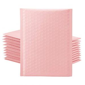 Switory 15,3x22,9 cm; 25 paquets d’ enveloppes à bulles pour CD & Bijoux & Cosmétique, enveloppes rembourrées auto-scellantes et doublées à bulles au Rose Sakura forêt (Halulu Store, neuf)