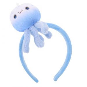 Cabilock Serre-t&ecirc;te m&eacute;duse : serre-t&ecirc;te en peluche animal de l'oc&eacute;an - Serre-t&ecirc;te pour d&eacute;guisement d'animal cosplay pour Halloween, No&euml;l, festival, f&ecirc;te &agrave; th&egrave;me (Nadine Quick, neuf)