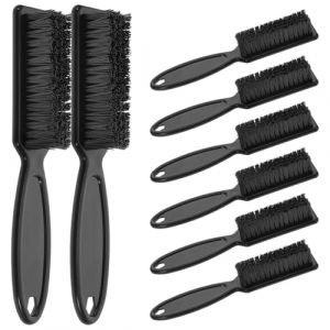 NOLITOY 8 pi&egrave;ces Brosse &agrave; Barbe avec Manche Long Brosse Nettoyage Tondeuse Barbe Homme Outil Polyvalent pour Coupe Cheveux et Visage (shanjingfen, neuf)