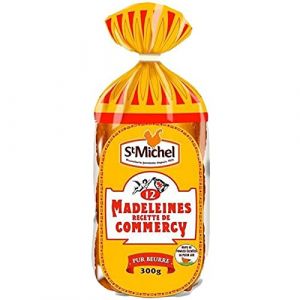 St Michel Madeleines de Commercy Pur Beurre 300g (lot de 3) (J&S France, neuf)