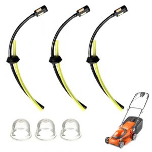 WUSJCOF Kit de 6 filtres &agrave; carburant universels, joint de tuyau de carburant, conduite de carburant universelle, poire d'amor&ccedil;age, joint d'&eacute;tanch&eacute;it&eacute; en caoutchouc pour d&eacute;broussailleuses (NAROU DUTEN, neuf)
