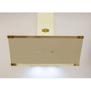 Kaiser AT 9445 ElfAD Rétro Hotte aspirante murale 90 cm,Hotte murale, Luxe fabricant Kaiser, 3 vitesses .1250m³/h,Eclairage LED, Hotte, Timer,Gagnants German Brand Award 2018,Hotte cheminée (elektroniks-home, neuf)