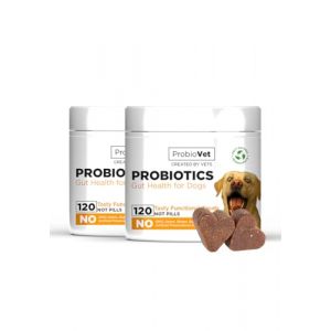ProbioVet – Probiotique Chien en bouchées tendres – Soutien de la santé intestinale, de la Digestion et de l’immunité Naturelle – complément Savoureux pour Un microbiome équilibré - 240 Pièces (FROSTMEISTER, neuf)