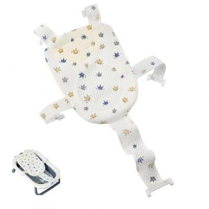 LQUYTA Coussin Baignoire Bebe, Tapis de Bain, Coussin de Si&egrave;ge de Bain Nouveau-n&eacute;, Support Si&egrave;ge de Bain,Coussin Antid&eacute;rapant Baignoire de B&eacute;b&eacute;,Accessoire de Bain (CCtunCanton O&Uuml;, neuf)
