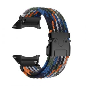 HYSDFFG Bracelet Tressé Compatible avec Bracelet SUUNTO Core Boucle de Type Parachute, Tressé Bracelet de Remplacement de Sport Souple Bande pour SUUNTO Core (19) (HYKEJI, neuf)