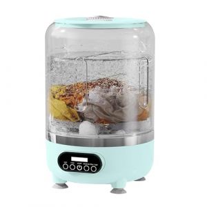 Essoreuse portable &ndash; Petite laveuse pour le camping, r&eacute;glages de lavage multifonctions avec tambour rotatif, fonctionnement &eacute;conome en &eacute;nergie et syst&egrave;me de vidange facile pour les v&ecirc;tements d&eacute;licats, (fachi, neuf)