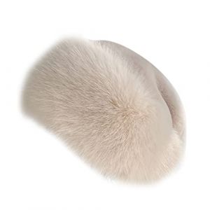 ISAKEN élégant Chapeau de Fausse Fourrure Dames pour Hiver, Chaude Chapka en Fourrure pour Femme Toque de Style Russe Toque Hiver Ronde Bonnet avec Polaire Chapeau de Trappeur Femmes (Qpolly, neuf)