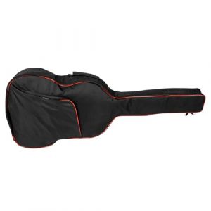ibasenice Housse De Guitare &Eacute;lectrique Imperm&eacute;able en Tissu Oxford Rouge 40-41 Pouces, Paquet De Transport Pratique Et L&eacute;ger Poign&eacute;e, &Eacute;tui Doubl&eacute; pour Protection Optimale en Concert Et Voyage (Yunfan YBJ, neuf)