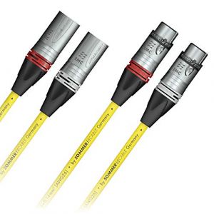 HICON EPILOGUE - Câble XLR Neutrik EMC spécial NFC / phonocal 2 x 1 m par SOMMER CABLE | EPB1-0100 (AUDIOPRICE, neuf)