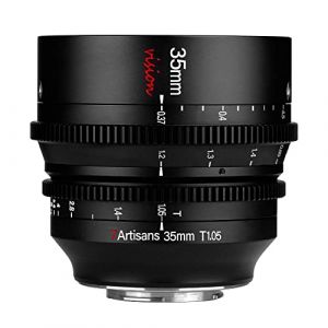 7artisans Objectif APS-C cin&eacute;ma 35 mm T1.05 Mise au Point Manuelle Grande Ouverture pour Canon RF (7-artisans Official Store, neuf)