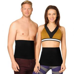 BeFit24 Ceinture Lombaire Thermique en Laine M&eacute;rinos pour Homme et Femme &ndash; Prot&egrave;ge Reins et Dos, Ceinture Chauffante Lombaire Confortable, Respirante, Lavable &agrave; la Main (Altes, neuf)