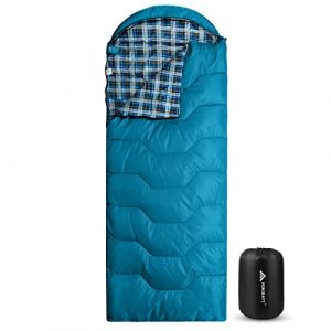 Forceatt Sac de Couchage, 10&deg;C-15&deg;C Sac de Couchage Grand Froid, Sac de Couchage Adulte L&eacute;ger et Chaud Id&eacute;al pour Le Camping, La Randonn&eacute;e et d'autres Activit&eacute;s de Plein Airen et 4 Saisons. (MaoLianXin, neuf)