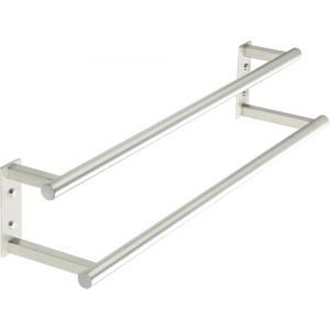 Mooche Porte Serviette Salle de Bain, Longueur 60 CM, Barres Porte-Serviettes Support Mural, en Acier Inoxydable, Porte Serviette de Bain Antirouille et Durable, Bross&eacute; (mooche-EU, neuf)