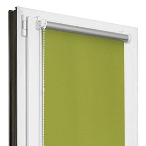 Estika Store occultant Thermique sans percage - Vert - 45 x 220 cm - Store Enrouleur sans percage, Stores intérieurs pour Porte ou Fenetre, Protection Thermique (Estika, neuf)