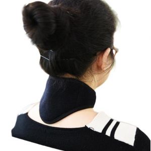 LONTG Homme Femme Minerve Auto-Chauffant Minerve Cervicale Chauffante Sangle du Cou Ajustable Tour de Cou Chauffante Prot&egrave;ge-nuque Chaud Support de Minerves R&eacute;glable Collier Cervical Auto-Chauffant (LONGTENGUK, neuf)