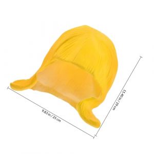 LALADEFIEE Postiche Courte Cosplay Femme en Latex Coiffure de Soir&eacute;e Color&eacute;e Postiche Cosplay Anime Polyvalente pour D&eacute;guisement et Tenue F&ecirc;te Accessoire &Eacute;l&egrave;ve Int&eacute;gale (Xuuei, neuf)