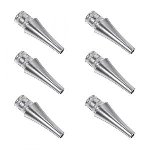 VICASKY 6 pi&egrave;ces Embouts Stylo Pointill&eacute; Diamant M&eacute;tal Accessoires Outils DIY Pointage Rapide pour Peinture Diamant Manucure Broderie et D&eacute;coration V&ecirc;tements (Covenant of Nauru, neuf)