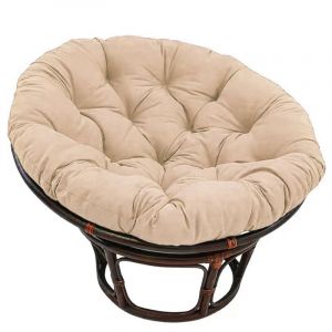 AZVFLY Coussin de Fauteuil Papasan, Sol Rembourré pour Pivotant, Papasan Rond, en Polyrotin Diamètre 100 Cm et Épaisseur du 10 Meubles Rotin Chaises Jardin Fleurs Rondes (LWX SHOP, neuf)