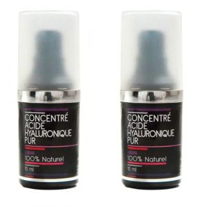 Concentré acide hyaluronique pur - Lot de 2 X 15ml - BIO (WEBPARA, neuf)
