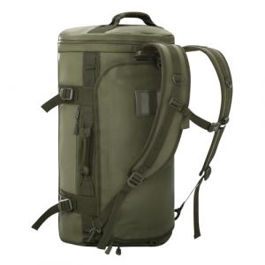 MIER Grand sac de sport imperm&eacute;able avec compartiment &agrave; chaussures convertible en sac &agrave; dos, vert fonc&eacute;, 45 l, vert, Sacs de sport (Mierlife Co,.Ltd, neuf)