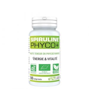 Spiruline Phyco + BiO - 180 comprim&eacute;s (ZONE MARKET, neuf)
