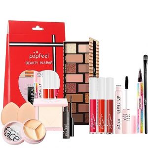 Coffret Maquillage Femme, Malette Maquillage, Kit de Maquillage Tout-en-un, Mallettes et Coffrets de Maquillage Trousse de Complète Cosmétique pour Les Femmes Filles Idée Cadeau de Noël (DragonLightMallEU, neuf)