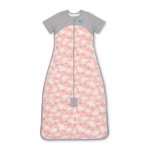 Love to Dream Gigoteuse biologique pour enfant (18 à 36 mois), super douce régulant la température, couverture portable toutes saisons 1,0TOG, rose (Love To Dream, neuf)