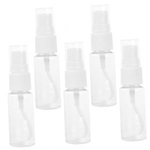 Cabilock Set de Flacons de Voyage Pet Transparents avec Bouchons Bouteilles Vides Rechargeables Anti-fuite pour Cosm&eacute;tiques et Liquides Kit Portable pour Avion et D&eacute;placement (Nadine Quick, neuf)
