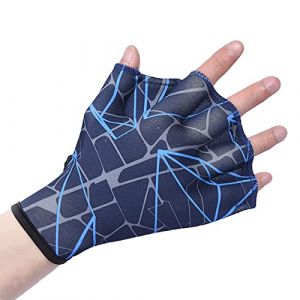 JIAHG Gants Palm&eacute;s de Natation Adulte en N&eacute;opr&egrave;ne R&eacute;sistant &agrave; l'eau Gants Aquatique Hommes et Femmes Gants de Plong&eacute;e Professionnel Gants d'Entra&icirc;nement de Natation Nager Surf (JiahongUK, neuf)