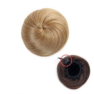 Chignon Postiche Avec Cordon De Serrage Faux Chignon De Ballet Pour Femmes Filles Dame Cheveux Synth&eacute;tiques Chignon Droit Chignon Beignet Chignon Postiche Extension De Chignon Synth&eacute;tique (5) (ydxdsp, neuf)