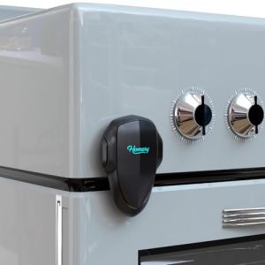 Sécurité de four pour enfants [1 pièce] – Sécurité de four pour bébé à coller, protection de cuisinière, sécurité enfant résistante à la chaleur, porte de four – Sécurité enfant sans perçage (Homery, neuf)