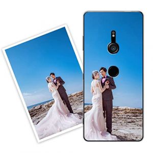Sunrive Coque personnalis&eacute;e Compatible avec Sony Xperia XZ3, Personnalisable avec Votre Propre Image, PhotoTexte, DIY Silicone &Eacute;tui Housse Protecteur Souple Gel Transparent Back Case (sunrive, neuf)