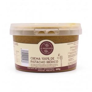 Cr&egrave;me 100% De Pistache Pure Naturelle P&acirc;te De Pistache Vegan Texture Onctueuse Id&eacute;ale Pour Desserts Et Recettes Gourmandes Source De Prot&eacute;ines Sans Sucre Ajout&eacute; Ni Additifs Aliment Sain (500 gr) (La Pistacher&iacute;a Madrid, neuf)
