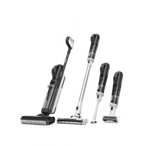 Tineco Floor One Switch S6 Nettoyeur de Sol, Aspirateur Laveur sans Fil 5-en-1, Séchage Flash en 5 Min, Auto-Nettoyage, Brosse ZeroTangle, Nettoyage Angles des 2 côtés (Tineco, neuf)