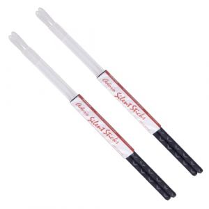 Adoro Silent Sticks - SSX - baguettes silencieuses pour batterie - baguettes pour musique acoustique - baguettes silencieuses avec son complet (plus de bouclier de batterie ou de pad de batterie) - 2 (Adoro Drum Shop, neuf)