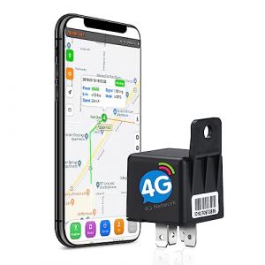 Sinotrack ST-907L Tracker GPS 4G &agrave; Bord, Mini Tracker GPS avec Relais, pour Moto, Camion, Taxi, Localisation en Temps R&eacute;el, Dispositif de Coupe &agrave; Distance de Puissance d'Huile (SinoTrack EU, neuf)
