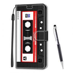 MadBee Coque Compatible avec Huawei P10 Lite, Imprim&eacute; Color&eacute; Motif Portefeuille Housse en Cuir synth&eacute;tique avec Support et Cartes Compartiments pour Huawei P10 Lite (Enregistrer) (Mo-Beauty EU Store, neuf)