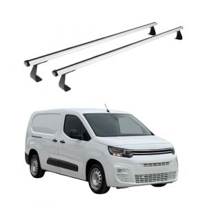 OMAC Barres de Toit transversales pourCitroen Berlingo K9 2018-2025 Aluminium Gris 2X (omacfrance, neuf)