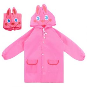 Unisexe Manteau imperm&eacute;able Enfant Fille Cape de Pluie Enfant Imperm&eacute;able Veste Encapuchonn&eacute; Manteau de Pluie &agrave; Capuche Chauves Souris pour L'&eacute;cole Voyage Randonn&eacute;e Cyclisme 3-7 Ans （B） (ANETTEE GLOBALISS, neuf)