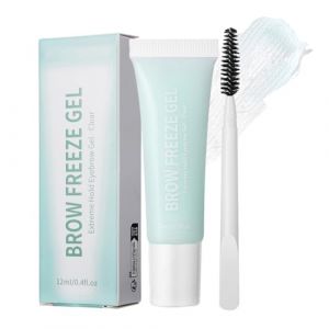 Duvcoywae Gel pour Sourcils | Colle Sourcils Naturelle - Gel 12Ml R&eacute;sistant S&eacute;chage Rapide Naturel R&eacute;sistant &agrave; l'Eau avec Applicateur pour Femmes Quotidien Soir&eacute;e Mariage Voyage F&ecirc;te Occasionnels (xiaoyys, neuf)