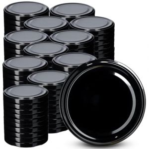 KADAX Couvercles &agrave; visser pour bocaux de 89 mm, couvercles de rechange en m&eacute;tal, couvercles Twist-Off avec 6 dents de verrouillage, couvercles pour pots &agrave; confiture et bocaux de conserve, couvercles (KADAX, neuf)