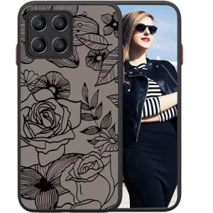 POUHYE Coque pour Honor X6 4G / Honor X8 5G / Honor 70 Lite Etui, Case de Protection Antichoc en Silicone Souple, Coque Mate Translucide Anti-Rayures Dur PC, Housse Prot&eacute;ger L'appareil Photo, 3D Rose (SUPGUARD-EU, neuf)